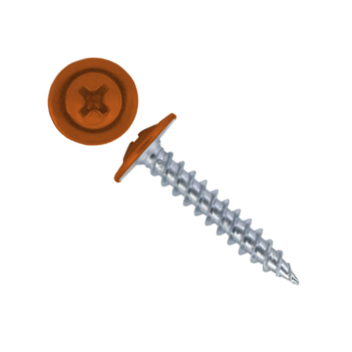 Саморез ПШ 4,2х25 (500шт) шлиц PH2 RAL 2000