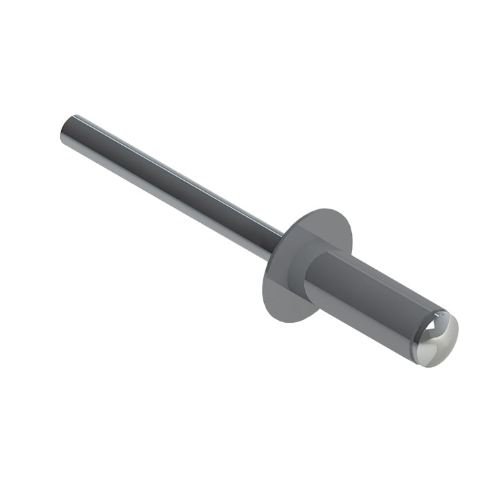 Заклёпка вытяжная Daxmer 4,0х10 RAL 7004 (10х1000шт) ал/ст