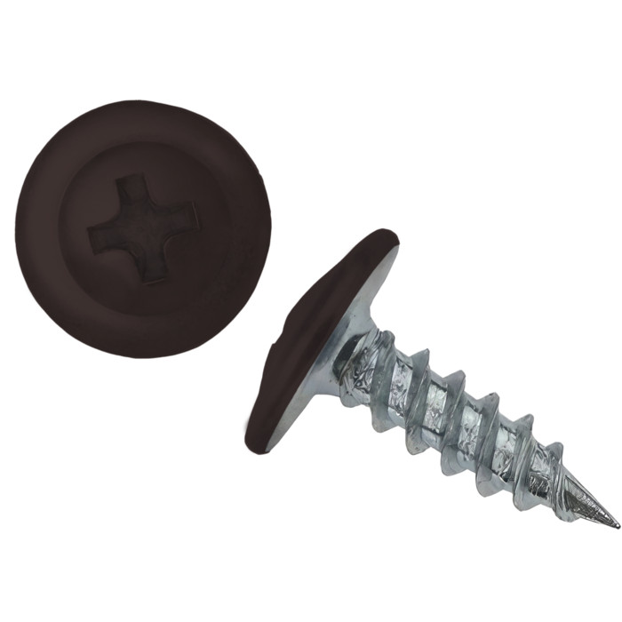 Саморез ПШ 4,2х13 (1000шт) шлиц PH2 RAL 8017