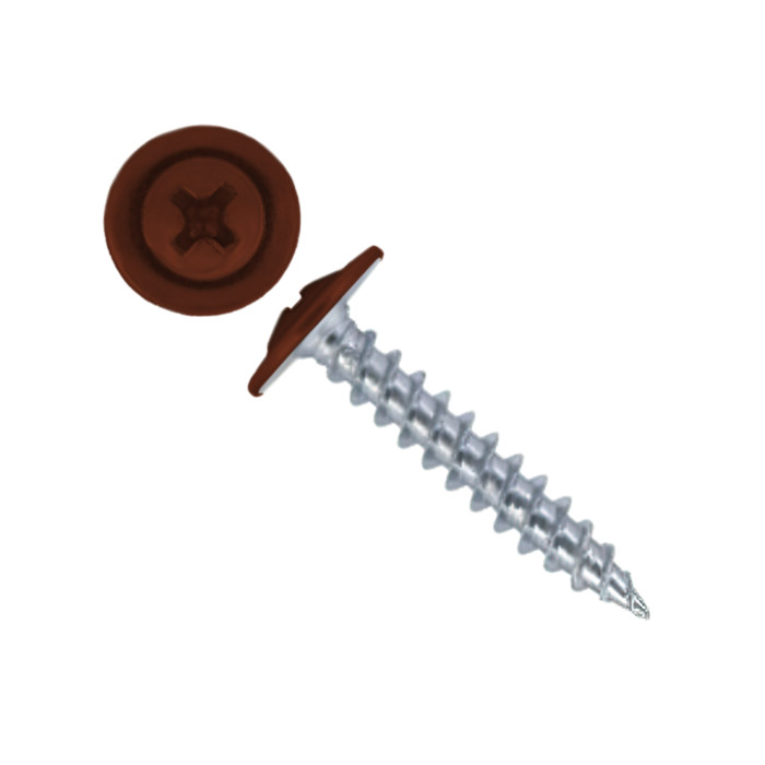 Саморез ПШ 4,2х19 (1000шт) шлиц PH2 RAL 8029