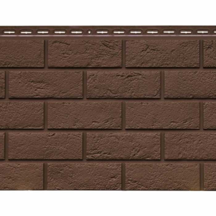Фасадная панель Grand Line Кирпич состаренный Стандарт Земля